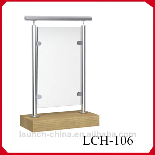 Stainless Steel Handrail Baluster Anchor Floor Base Plate Flange