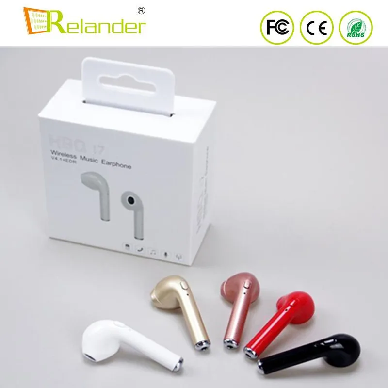 mini HBQ i7 Bluetooth earphone headset 4.1 Stereo earphones wireless HIFI earbuds for iphone 8 7 and android
mini HBQ i7 Bluetooth earphone headset 4.1 Stereo earphones wireless HIFI earbuds for iphone 8 7 and android