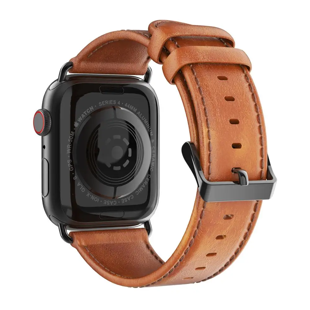 DUX DUCIS Watch Accessories Genuine Leather For Apple Watch Band 38mm 44mm For Apple Watch Strap Series 4 3 2 1 Edition
DUX DUCIS Watch Accessories Genuine Leather For Apple Watch Band 38mm 44mm For Apple Watch Strap Series 4 3 2 1 Edition