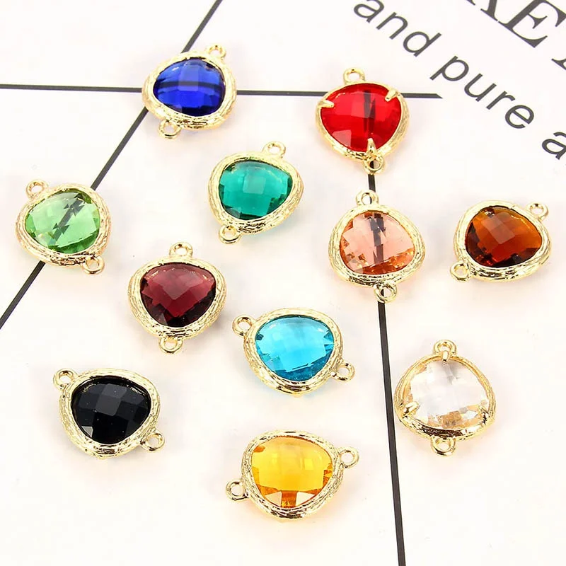 New Connector Link Teardrop Triangle Tray Birthstone Jewelry Finding Accessories bracelet charm, Color
New Connector Link Teardrop Triangle Tray Birthstone Jewelry Finding Accessories bracelet charm, Color