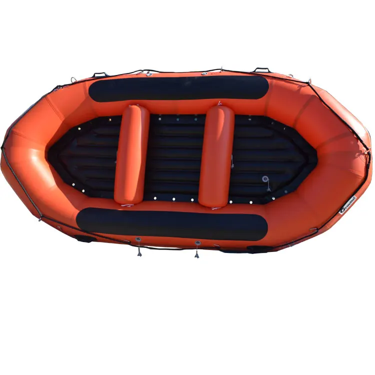 

CE 1.8mm pvc water raft river inflatable rafting boats for sale