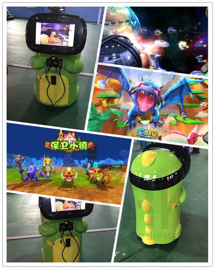 China New Cheap Kids Vr Riding Game Machine