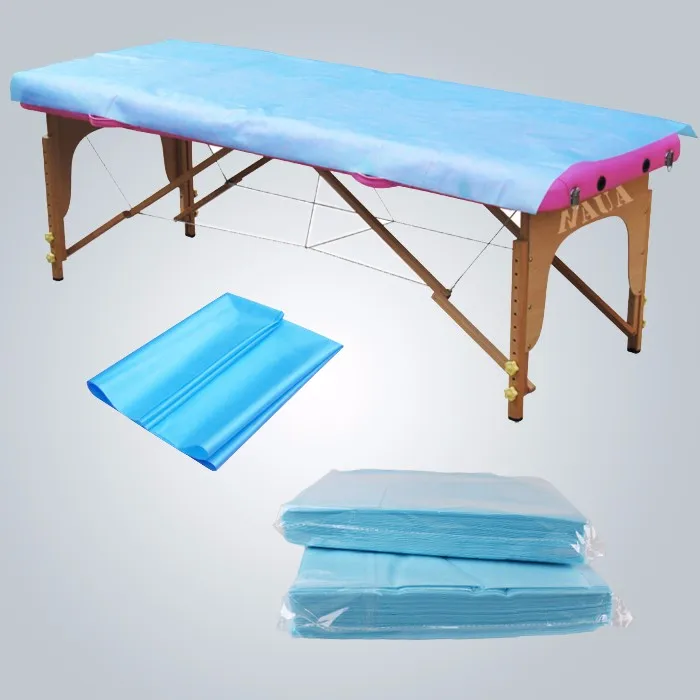 Disposable 100%PP non woven fabric bed sheet non woven disposable  fabric bed sheet