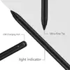 Fine Tip Active Capacitive Stylus for Touch Screen,Rechargeable Digital Pen Specially Compatible for iPad Series