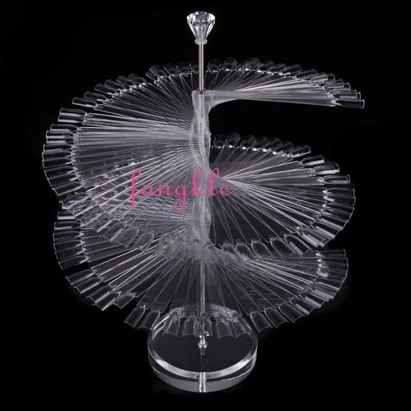 120 tips table nail display chart / nail polish palette / table nail display, Clear natural
120 tips table nail display chart / nail polish palette / table nail display, Clear natural