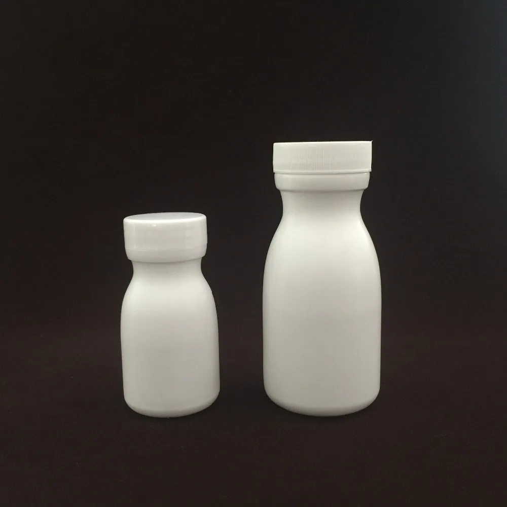 HIGH Quality 60ml/120ml pill health care pharmaceutical PE Plastic Packaging Container