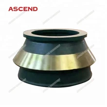 High quality cone crusher spares parts bowl liner cone cave for Norderg Symons 7"Symons and Terex Pegson Maxtrak1300/TC1300