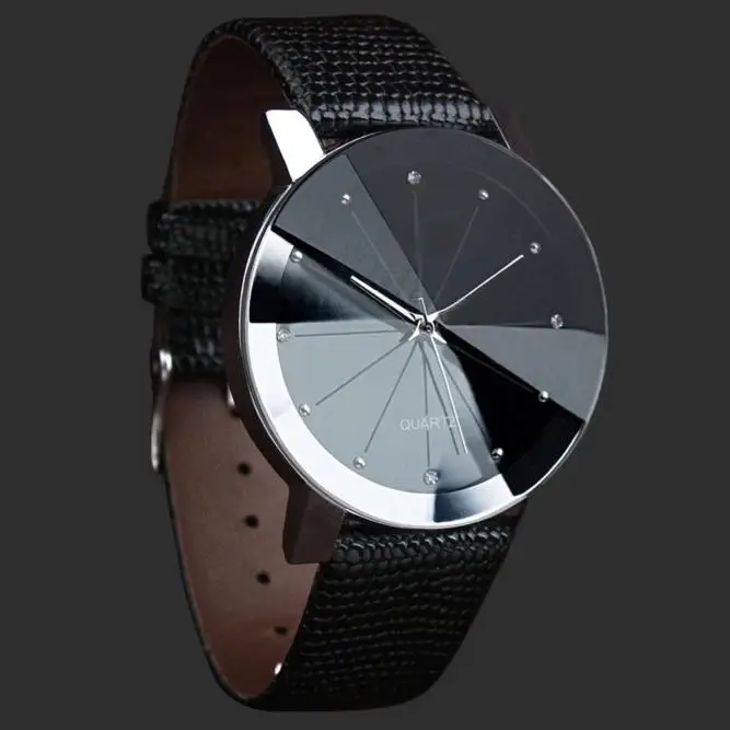 

Super slim Casual Quartz Watch Business Quartz Watch Genuine Leather Analog Quartz Watch Men's relojes hombre MW-33, Black