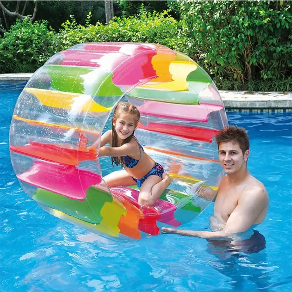 Colorful Inflatable Water Wheel Roller Float Swimming Pool Water Wheel Toy, As pictureor customized
Colorful Inflatable Water Wheel Roller Float Swimming Pool Water Wheel Toy, As pictureor customized