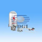 SDGI OPGW Optical Fiber Cable Metal joint Closure for tower