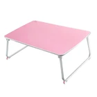 Simple Computer TV Monitor Desk For Bed Folding Computer Standing Desk for Girls