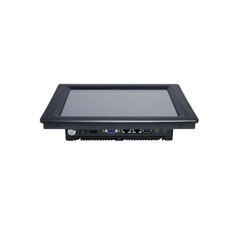 10.4 inch monitor Bay trail J1900quad core industrial fanless touch screen computer all in one PC