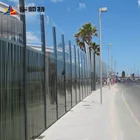 Huashuaite products acrylic sound barrier sound noise wall noise sound barriers