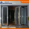 Hot Items 2017 New Years products Camping Outdoor balcony aluminum&glass bi-folding doors