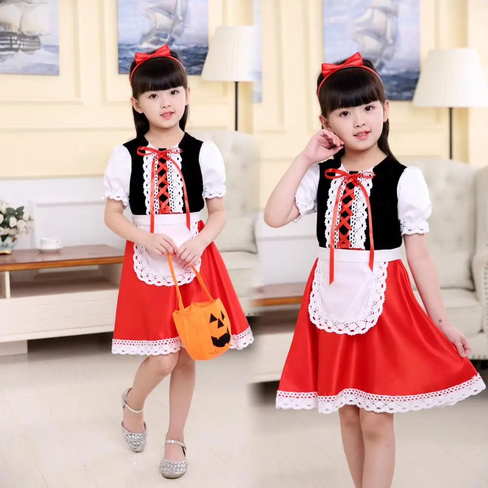 Little red riding halloween costumes princess dresses Christmas children perform children's masquerade dance girls fairy tales, As picture
Little red riding halloween costumes princess dresses Christmas children perform children's masquerade dance girls fairy tales, As picture