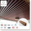 2017 Ruccawood WPC promotion types of list ceiling board materials used for false ceiling