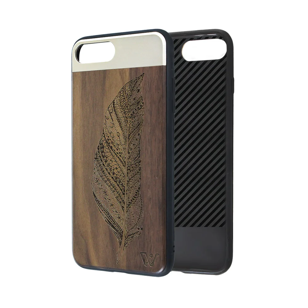 Wood Case Wooden TPU Cell Phone Case Cover Metal Sheet Metal Engraving Pattern Mobile Phone Accessories for iPhone 7
Wood Case Wooden TPU Cell Phone Case Cover Metal Sheet Metal Engraving Pattern Mobile Phone Accessories for iPhone 7