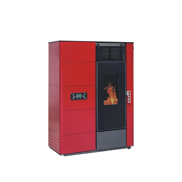 CE Approved Factory Selling Indoor Best Price Decorative Remote Control Wood Burning Cast Iron Pellet Stove