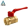 2 way Lab gas DN50 mini sweat 90 degree 1/2 copper brass ball valve price list