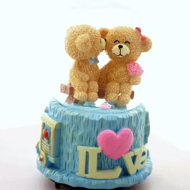 cute baby brown bear snow globe gifts for children teddy bear