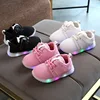 Glowing Sneakers New Fashion Child Spring Casual Shoes Flash LED Light Up Sneakers Luminous Toddlers Boys Girls Sport