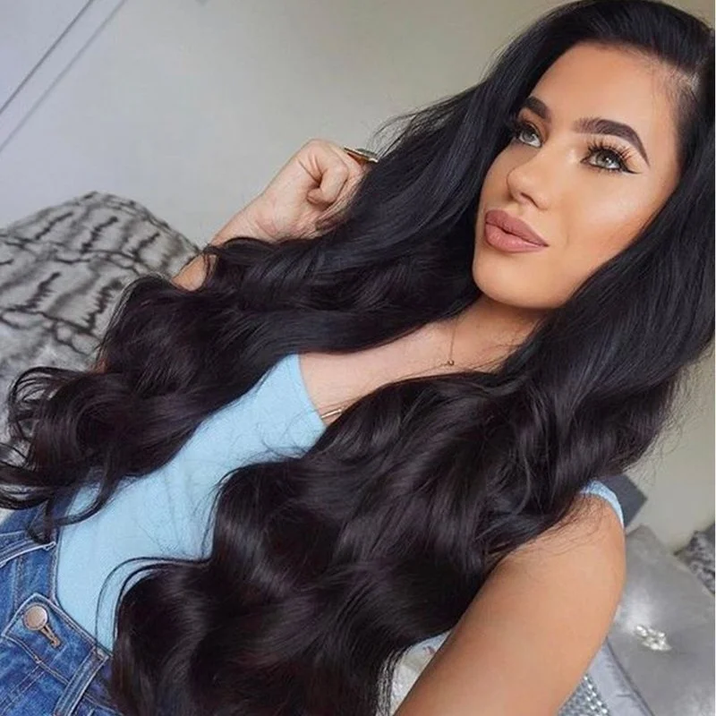 8A TOP Brazilian Remy Hair Products Natural Black Full Cuticle Thick Hair Bundles Body Wave Human Hair Extensions
8A TOP Brazilian Remy Hair Products Natural Black Full Cuticle Thick Hair Bundles Body Wave Human Hair Extensions