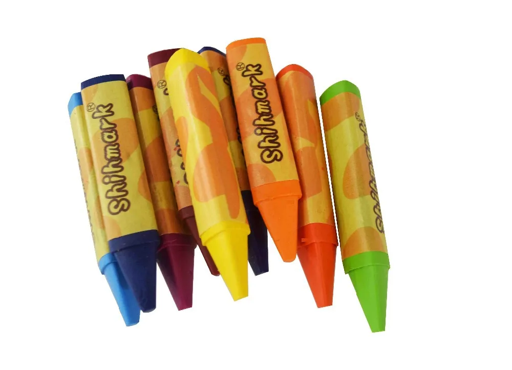 item name  artist professional drawing mixed color wax crayon