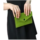 Felt Bag Wallet Factory Direct Selling Felt Mobile Cell Phone Wallet Felt Wallet Storage Bag