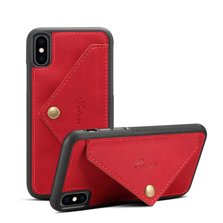 Retro Slim Leather Back Case Cover With Credit Card Holder for iPhone XS Max Wallet Phone Cases
Retro Slim Leather Back Case Cover With Credit Card Holder for iPhone XS Max Wallet Phone Cases