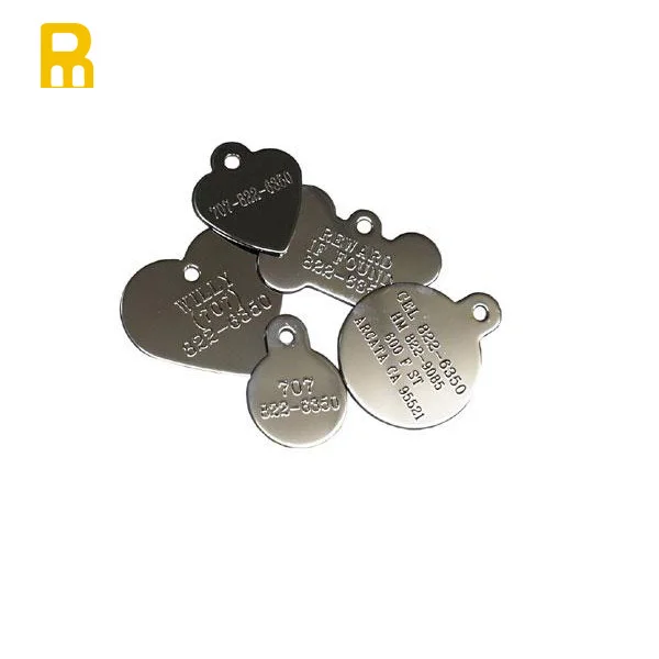 2014 fashional dog tag silencer for pet gift emblems for promotion