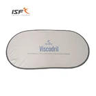 silver cloth car rear custom windshield sunshade