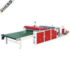 fully automatic flat block bottom roll machine make garbage plastic bags