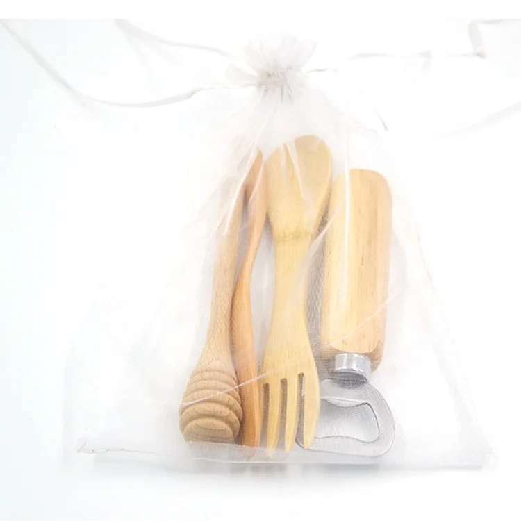 5 pcs kitchen accessories gift set honey dipper bottle opener butter knife bamboo spork
5 pcs kitchen accessories gift set honey dipper bottle opener butter knife bamboo spork