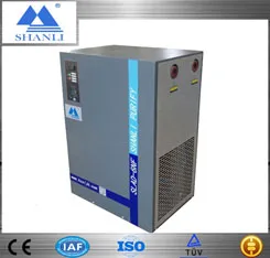 Normal Temperature Air-cooled Type 2.5m3/min R134a Refrigerated Compressed Air Dryer