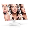 Cosmetic Desk Stand Portable Rechargeable Touch Screen Lighted Magnifying Makeup Mirror with LED Light