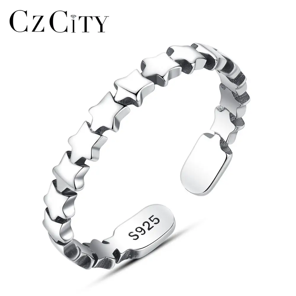 CZCITY Thailand Silver Star Sign S925 Trendy 2021 Sterling Handmade Opal Adjustable Latest 925 Star Ring
CZCITY Thailand Silver Star Sign S925 Trendy 2021 Sterling Handmade Opal Adjustable Latest 925 Star Ring