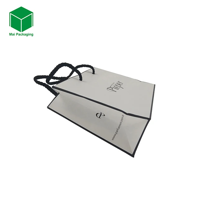 wholesale custom color printing printed logo fancy paper bag