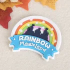 Hot selling custom tourist souvenir fridge magnet sticker