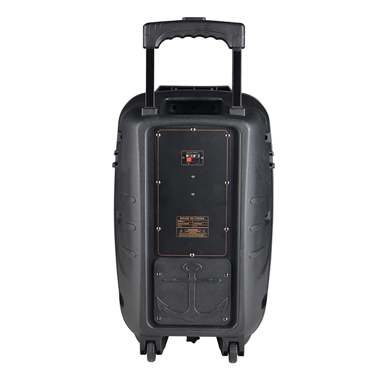 12 inch Wireless Party Speaker subwoofer Professional Trolley Speaker With Rechargeable Battery - ANKUX.COM