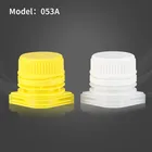 Colorful plastic lids with diameter 26mm spout for pouch