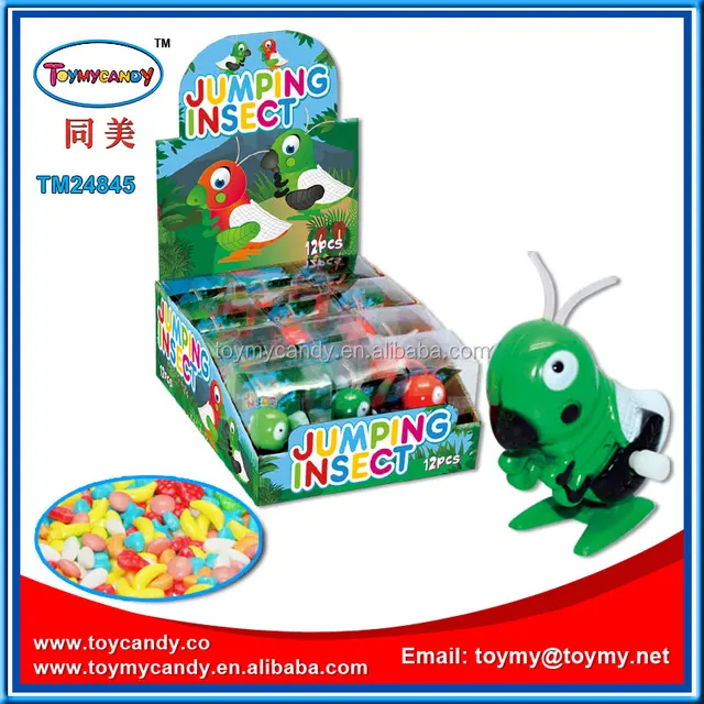 2014 hot selling products canton fair small toy candy jumping