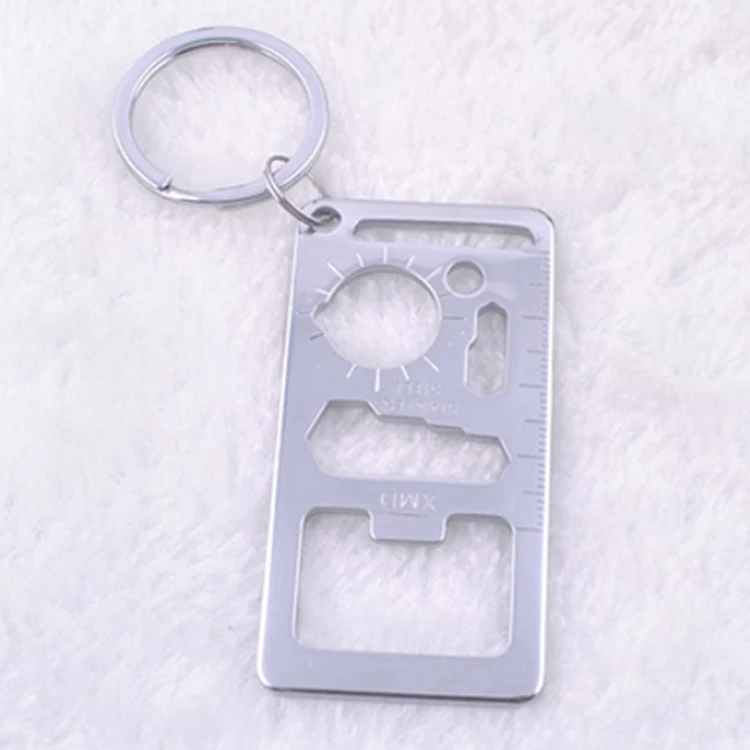 Wholesale Multifunctional Keyring Dividing Rule Bottle Opener Keyring Metal Keyring, Nickel
Wholesale Multifunctional Keyring Dividing Rule Bottle Opener Keyring Metal Keyring, Nickel