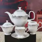 Ceramic coffee cup fine bone china tea set and coffee cup set porcelain tea cups