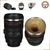 Creative Design for Lazy 24-105 Camera Lens Shaped Battery Powered Self Stirring Mug