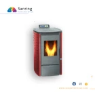 New Design Automatic Feeding Wood Pellet Stove, Portable Camping Pellet Stove