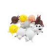ZF153 2019 Toys for kids TPR Blowing Mini animal stress balloon Cat Elephant Squishy stretchable relief Toys ball for Kids