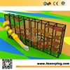 Kids Outdoor Steel frame with slide holla wall playground equipment for children adventurous game