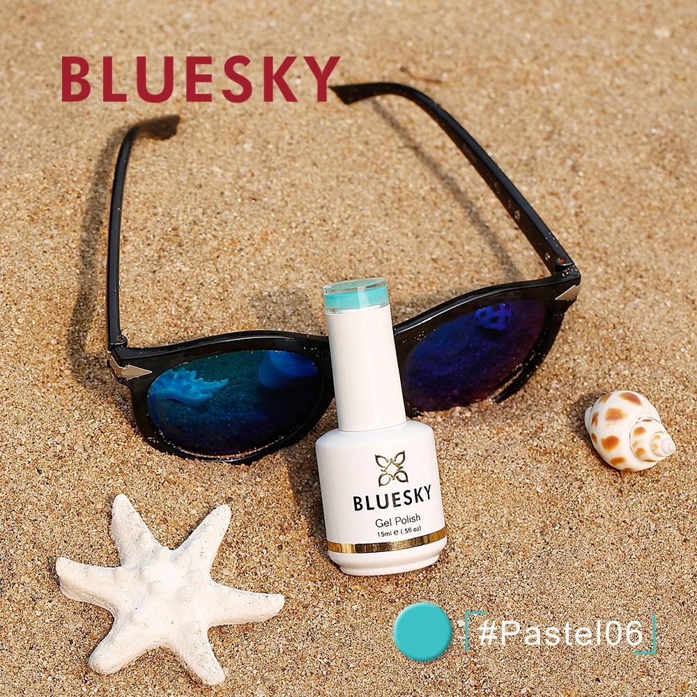 bluesky great high quality pastel uv gel polish