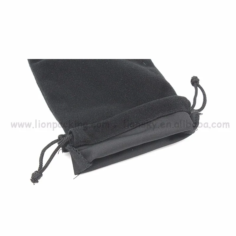 promotional fancy design small gift bag drawstring velvet