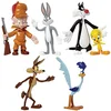 OEM 3D cartoon action figure PVC Looney Tunes figure toy